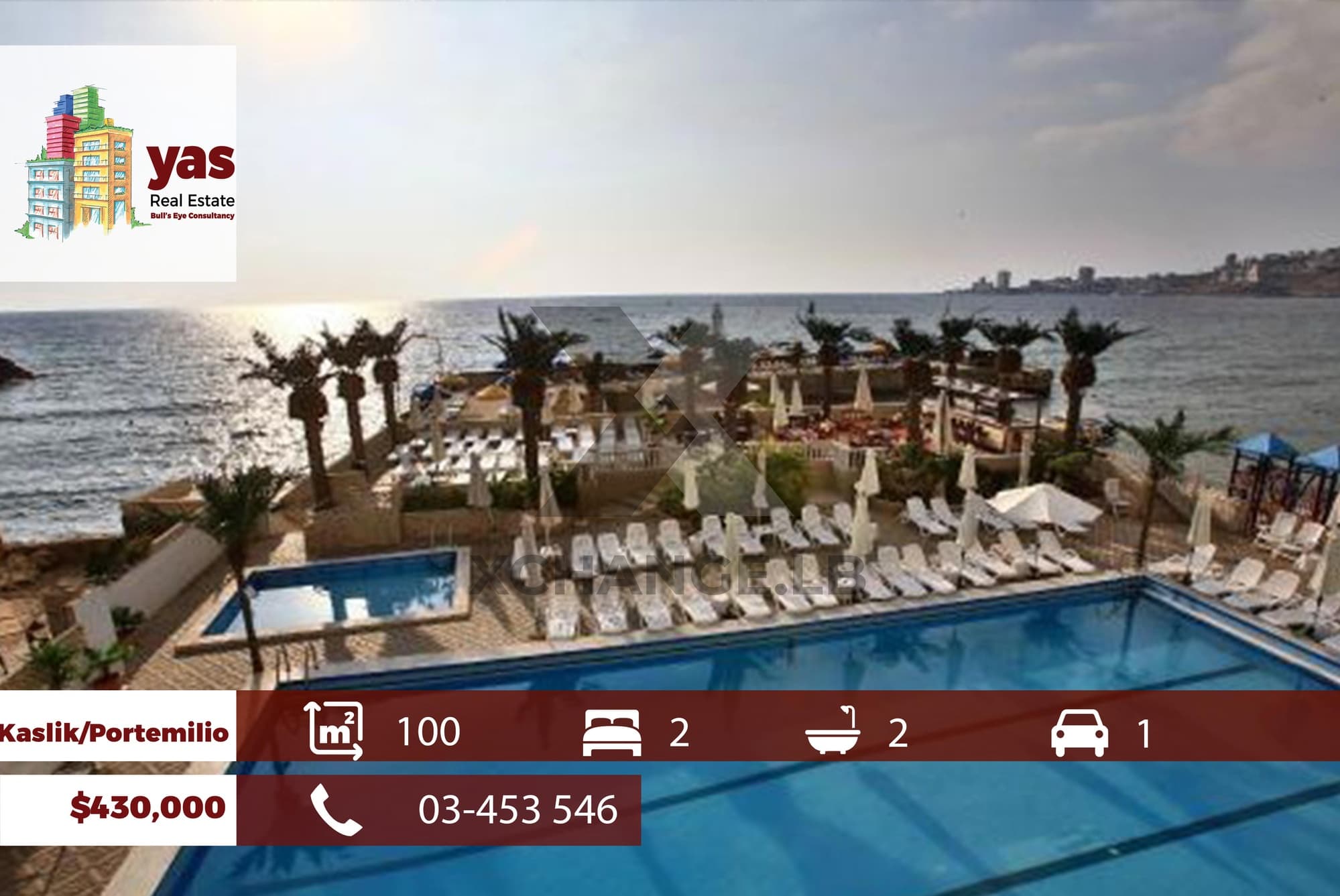 Kaslik/Portemilio 100m2 | Chalet | Well Maintained | Catch | GA