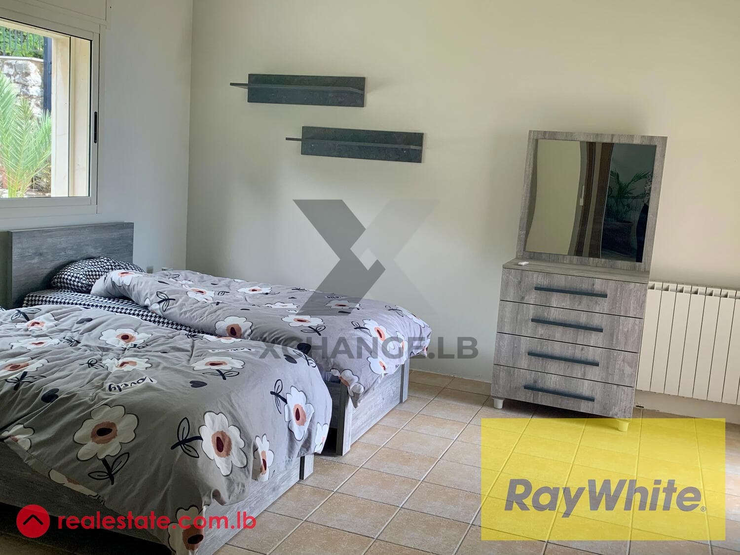 Luxurious Furnished Villa For Rent In Jeddayel- Bakhaaz With Sea View, Big Garden, Outdoor Pool And Basketball Court.