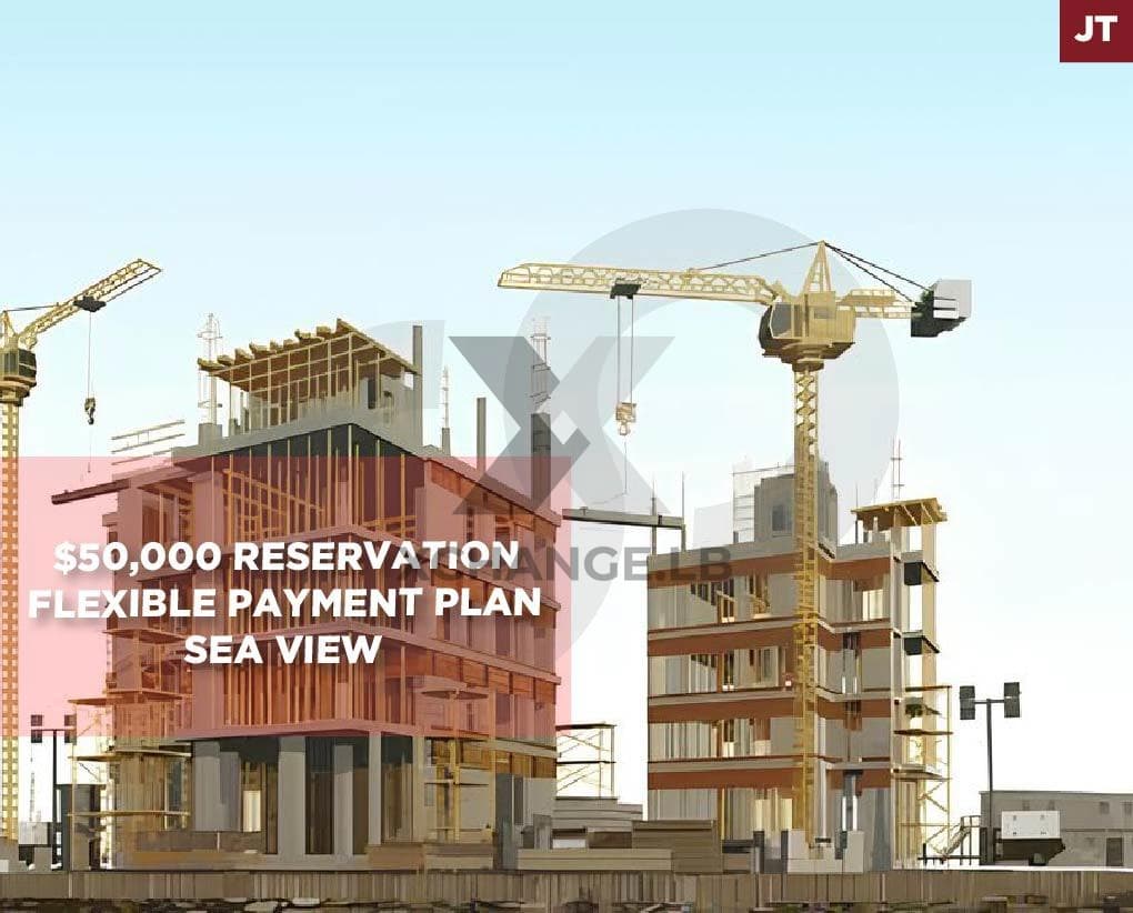 under construction, installments, Rawche, Beirut/الروشة REF#JT137391