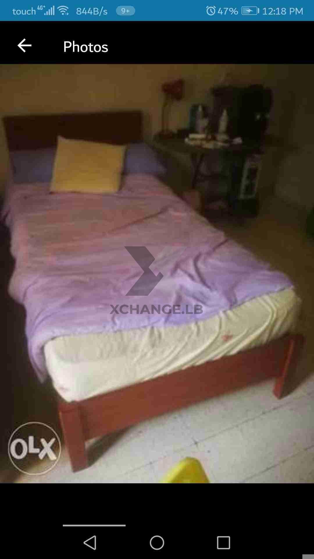 4beds +accomodations. eating table + dressoir
